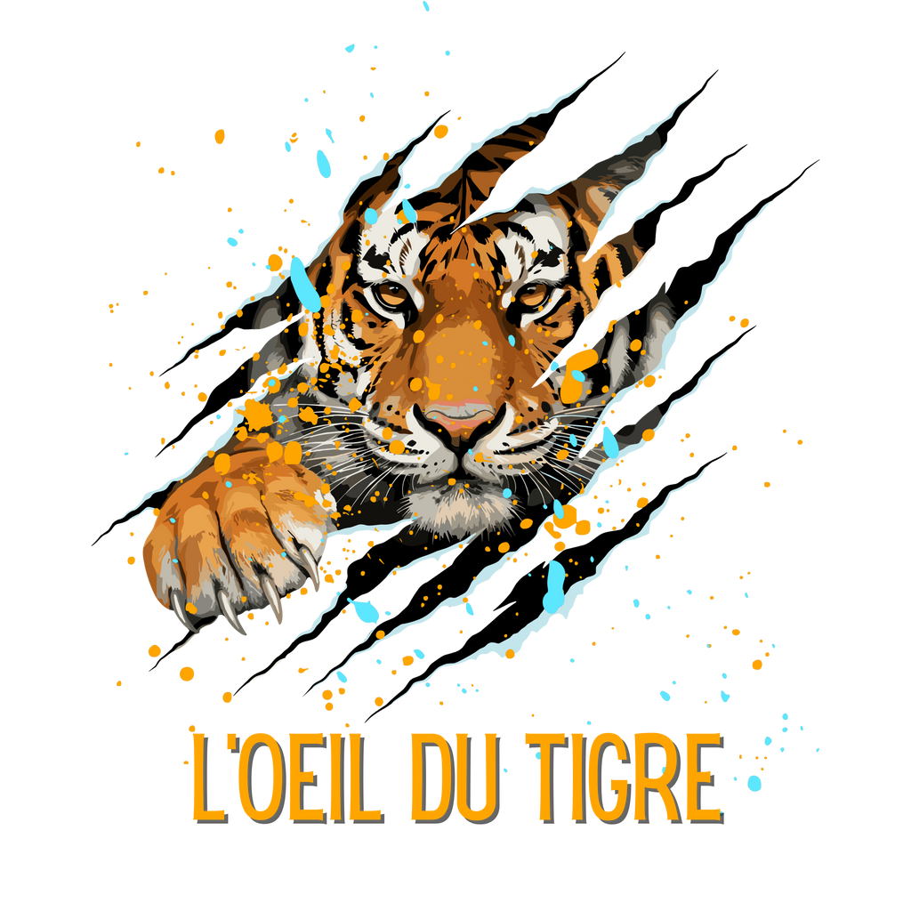 Body bébé - L'oeil du tigre griffer français