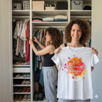 DryBlend® T-Shirt - Life is full of colours splash French