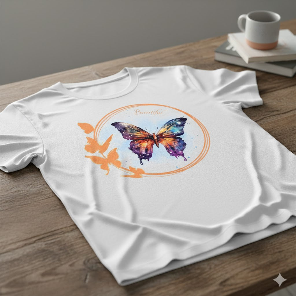 DryBlend® T-Shirt - Beautiful butterfly
