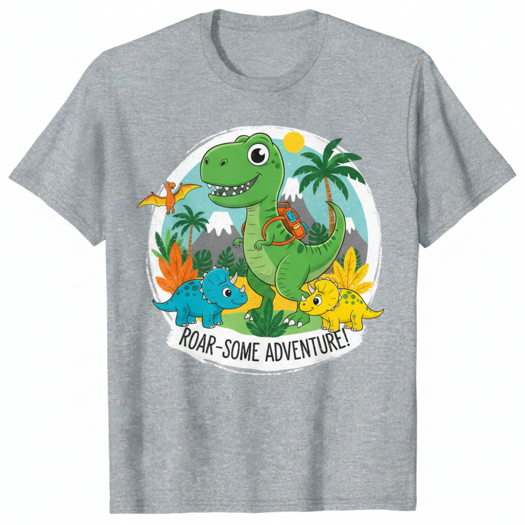 Youth classic tee - Roar some adventure