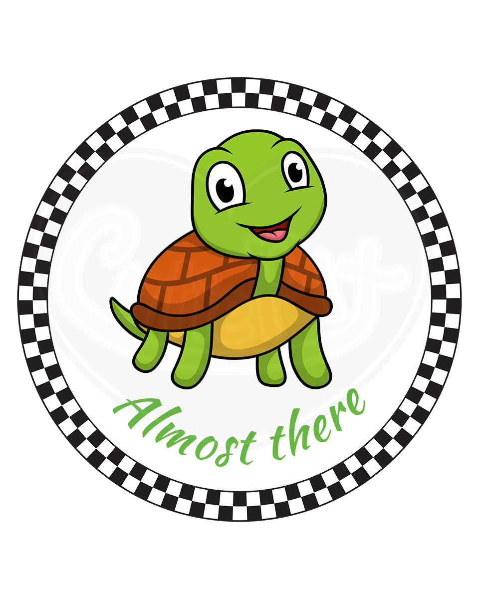 Infant bodysuit - Almost there turtle