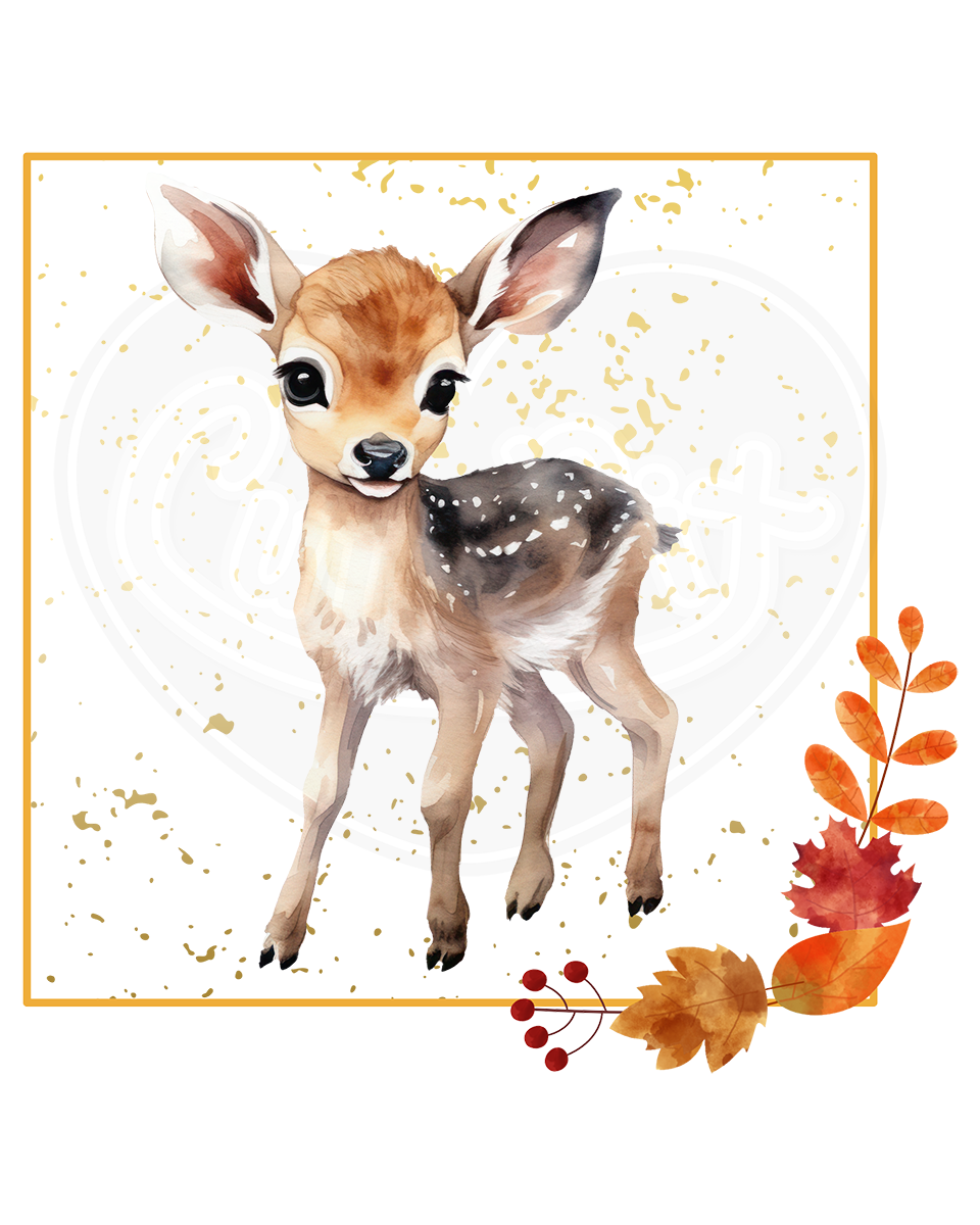 Infant bodysuit - Fall fawn