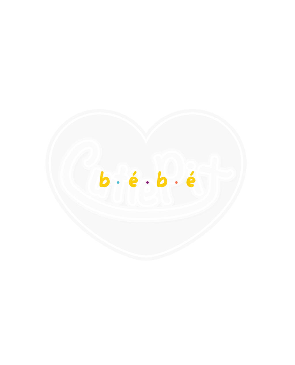 Body bébé - bébé jaune français