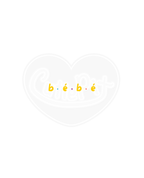 Body bébé - bébé jaune français