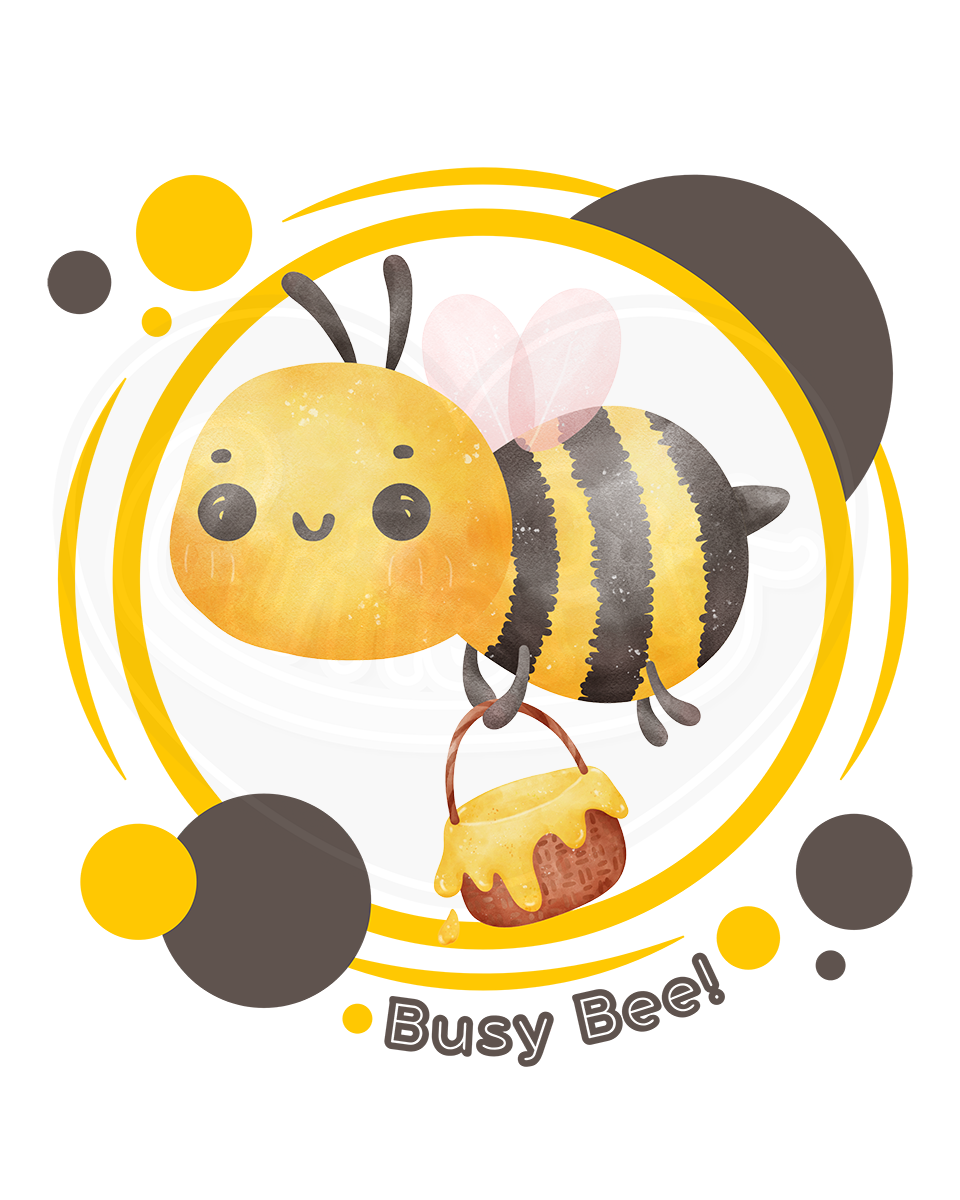 Infant bodysuit - Busy bee bubbles