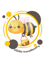 Body bébé - Abeille travailleuse bulles français
