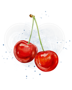 Infant bodysuit - Cherries