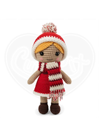 T-shirt classique pour jeunes - Poupée au crochet cheveux blonds