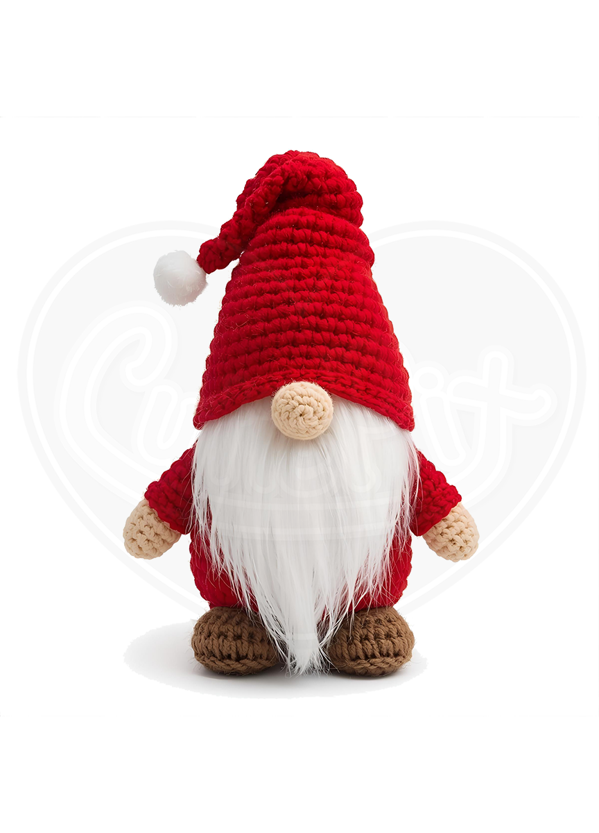 Youth classic tee - Crochet gnome red hat