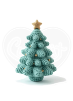 Youth classic tee - Crochet tree blue