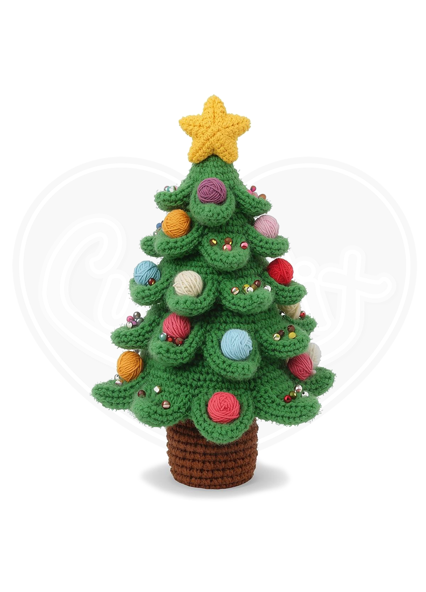 Youth classic tee - Crochet tree