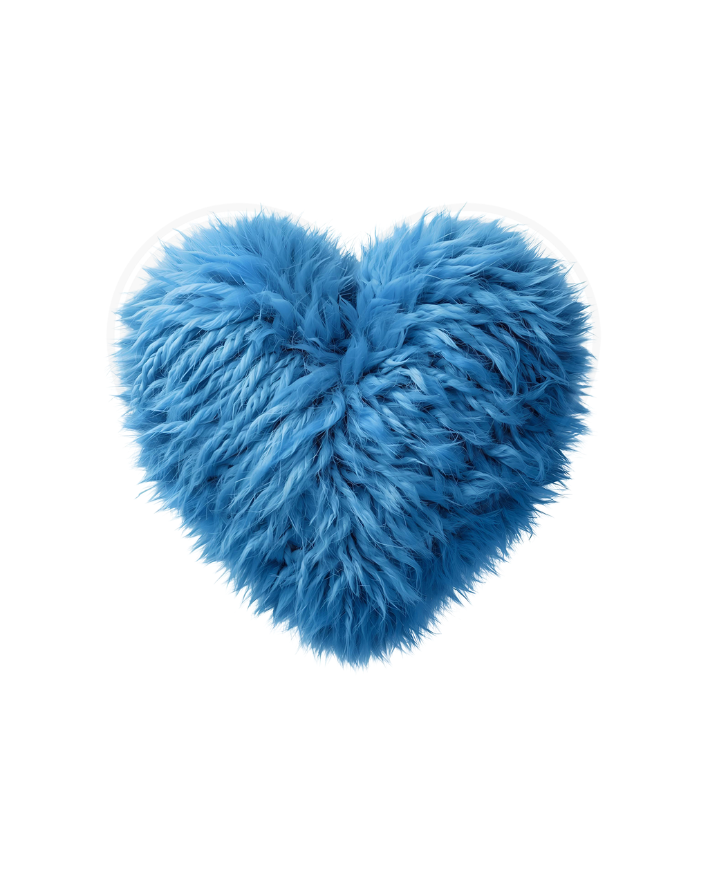 Body bébé - Cœur cyan au crochet 2