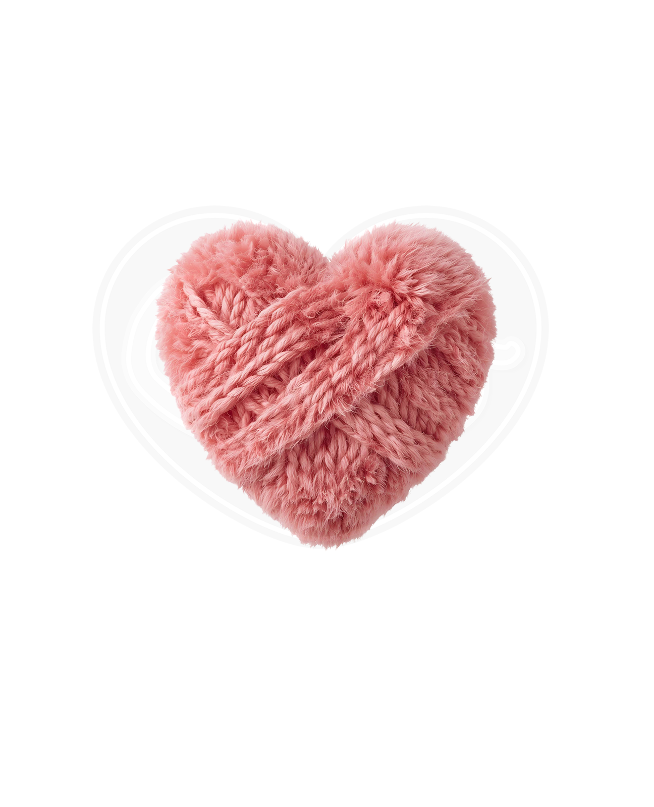 Body bébé - Cœur rose au crochet 1