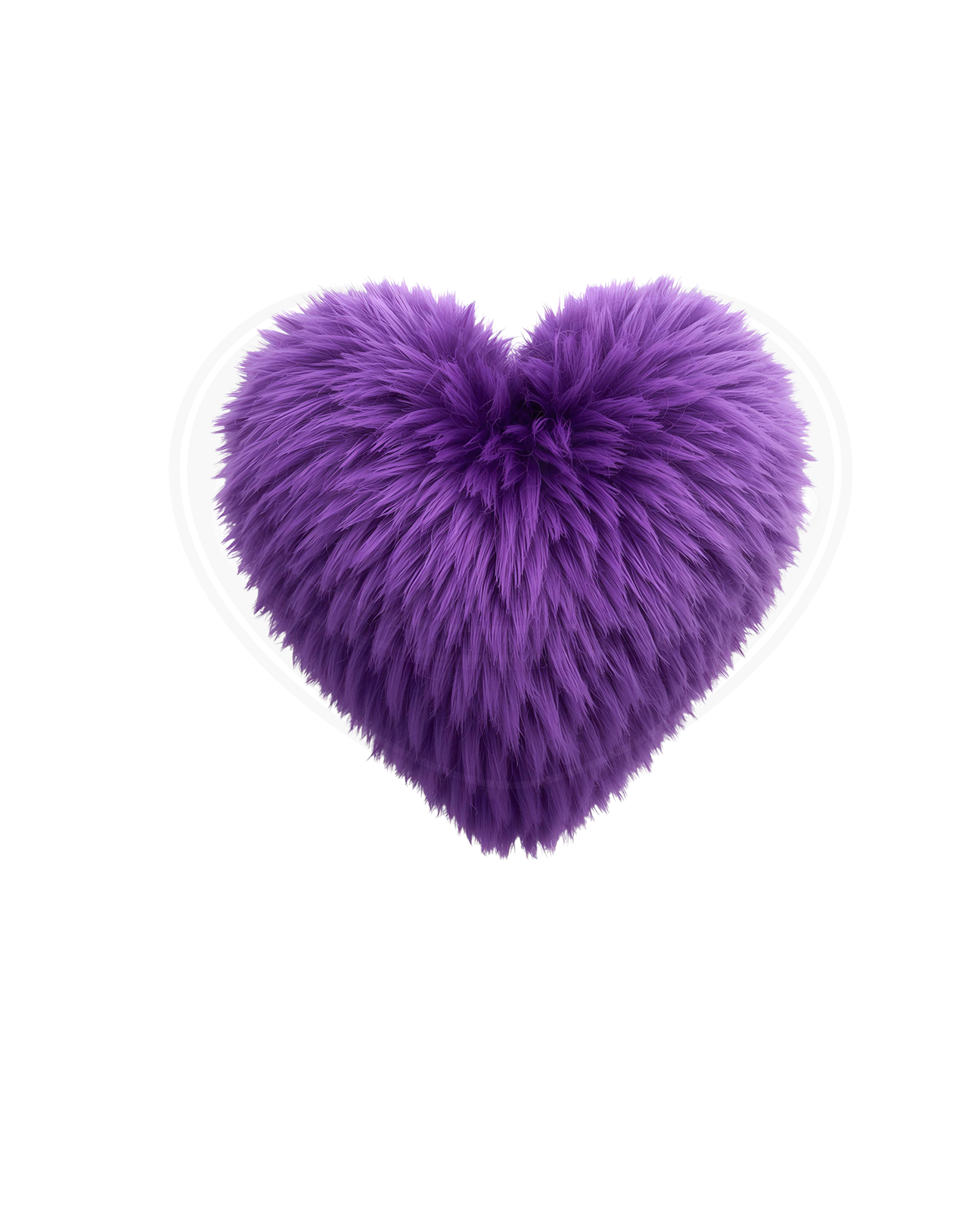 Body bébé - Cœur mauve au crochet 2