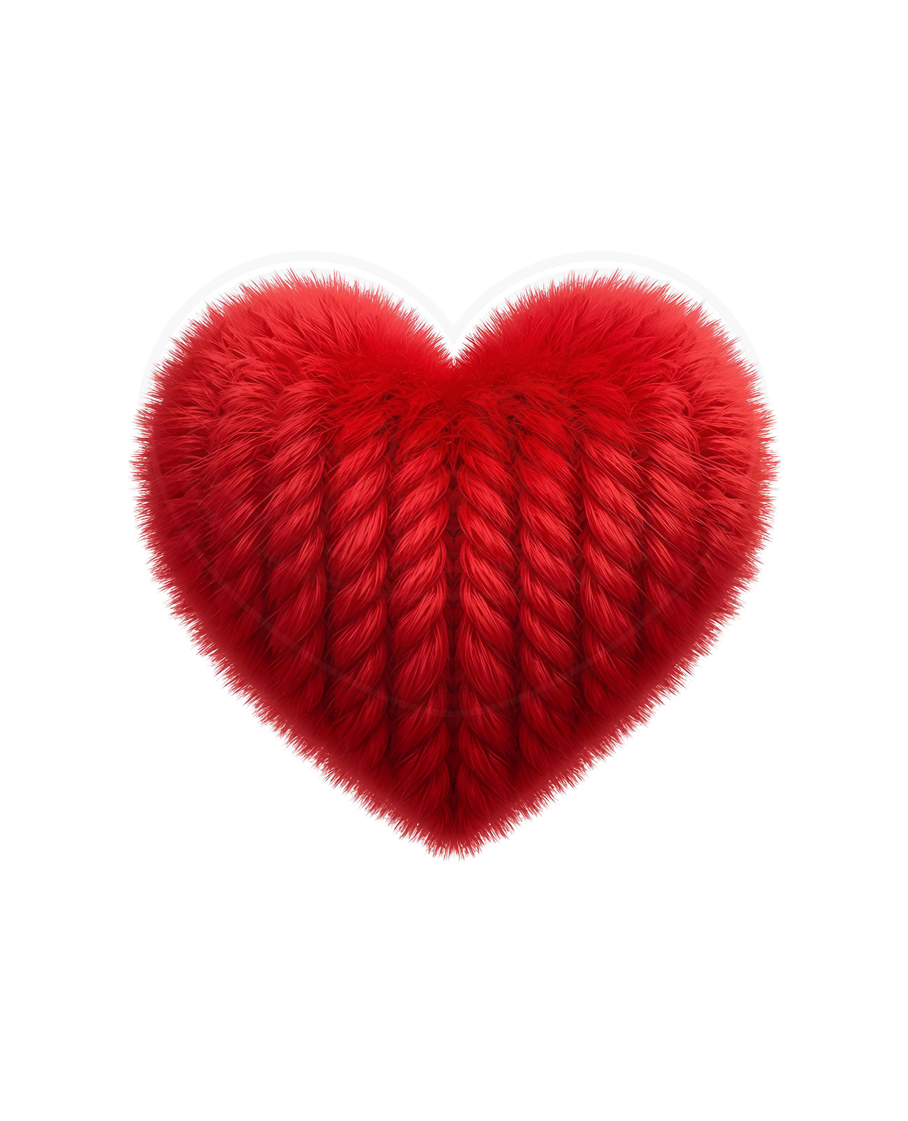 Infant bodysuit - Crochet heart red 2