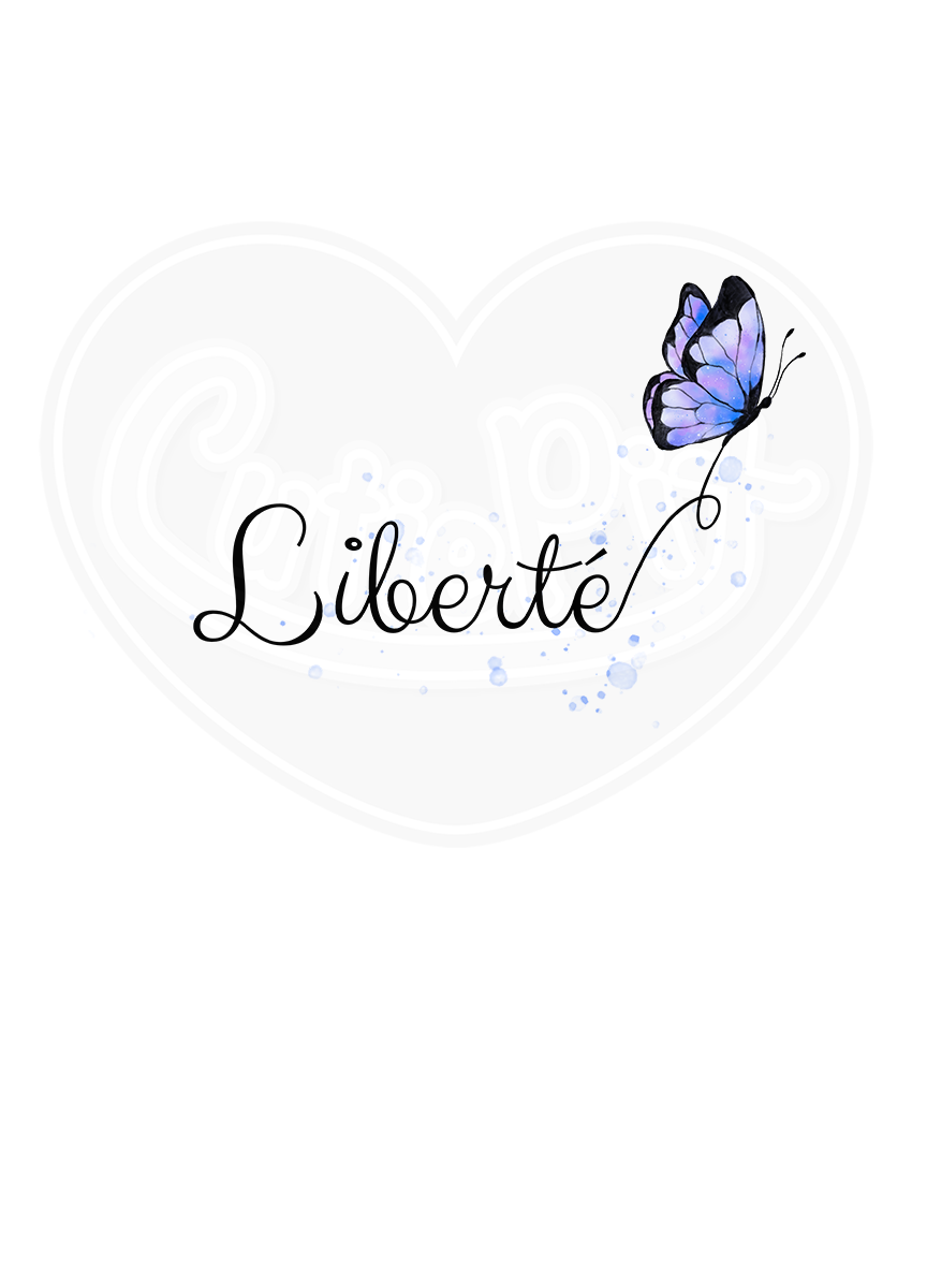 Unisex classic tee - Freedom blue French