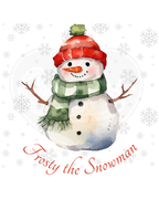 Youth classic tee - Frosty the snowman