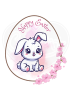 Infant bodysuit - Happy Easter sakura bunny
