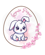 Youth classic tee - Happy Easter sakura bunny French