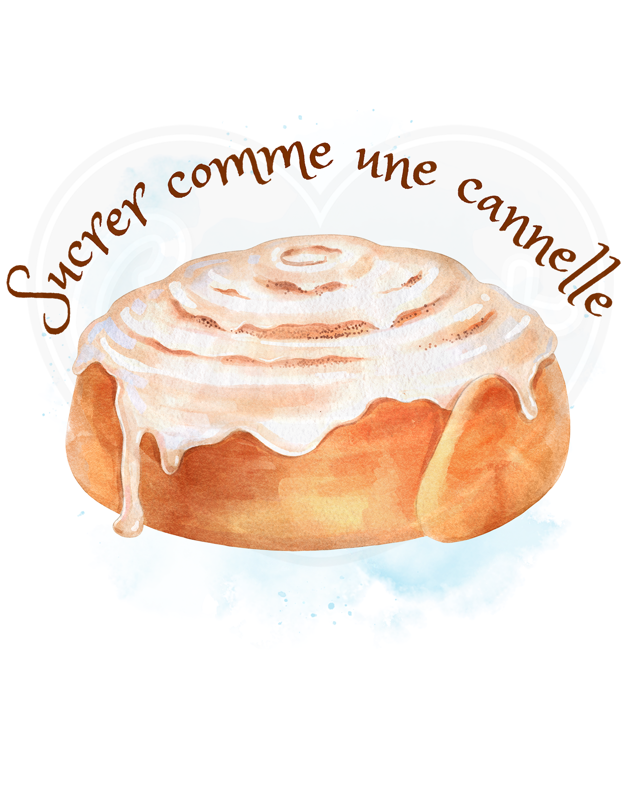 T-shirt classique unisexe - Sucrer comme une cannelle français
