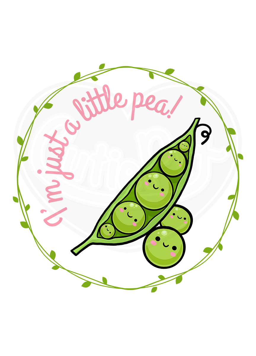 Body bébé - Je suis un petit pois