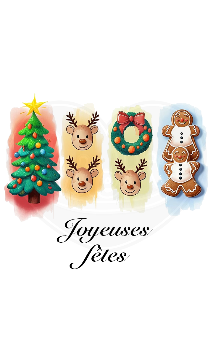 Youth classic tee - Joyful Holidays French