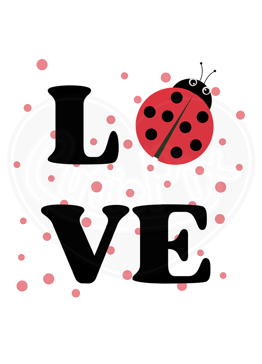 Youth classic tee - LOVE ladybug