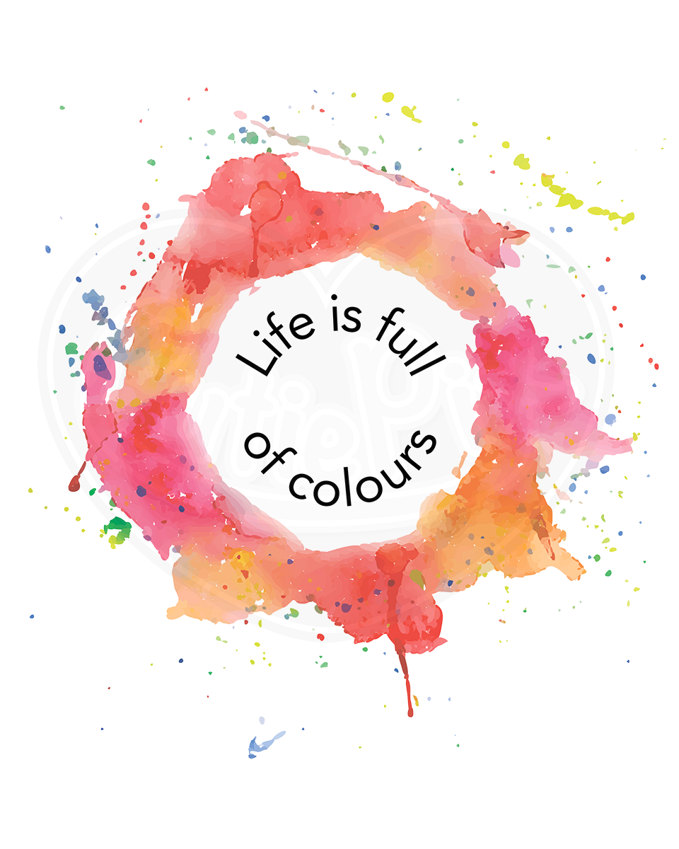 Unisex classic tee - Life is full of colours