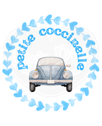 DryBlend® T-Shirt - Love bug car blue French