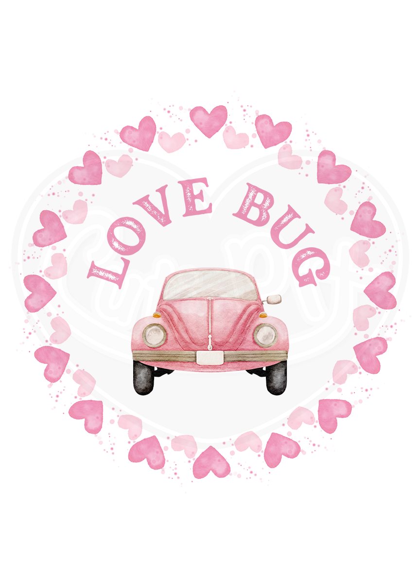 Youth classic tee - Love bug pink