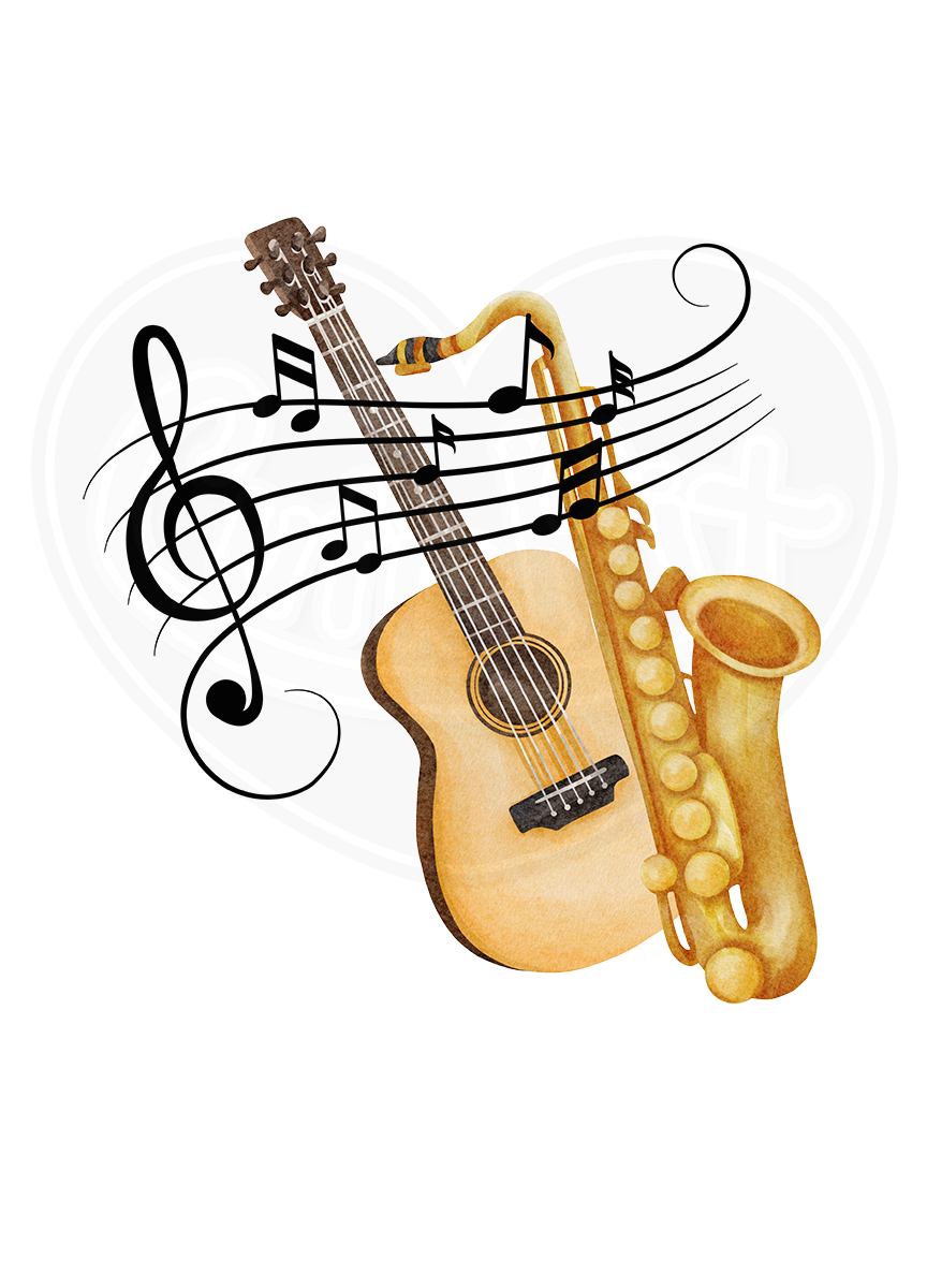 Body bébé - Musique guitare saxophone