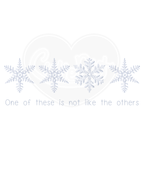 Infant bodysuit - Snowflake not like the others