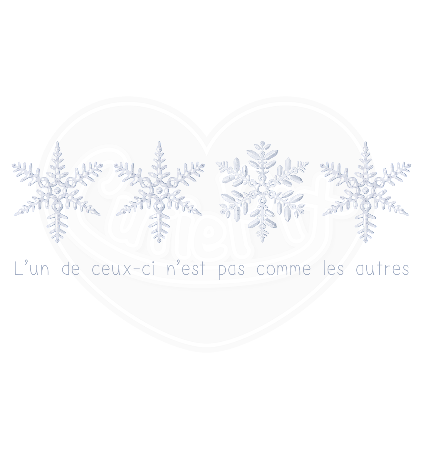 Youth classic tee - One of these is not like the others French