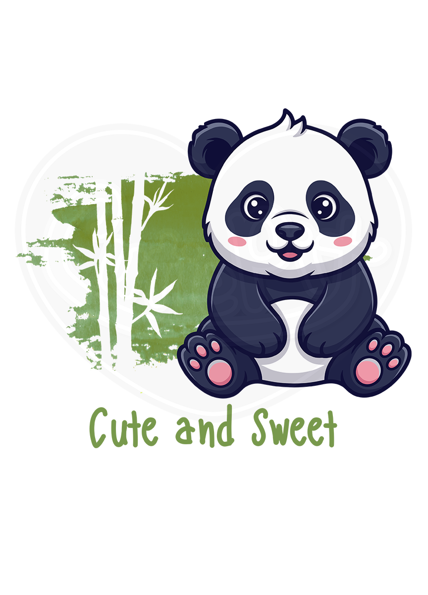 Body bébé - Panda mignon et doux