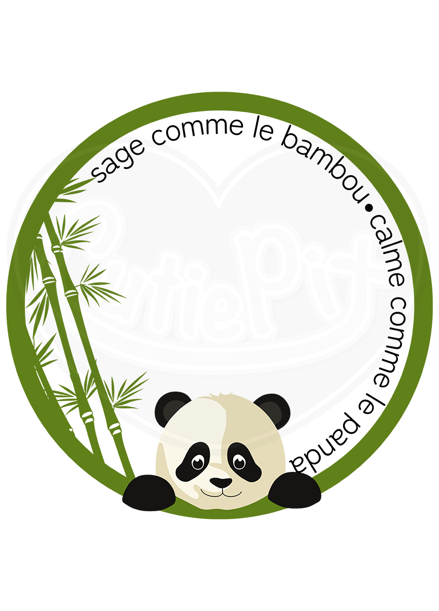 T-shirt classique pour jeunes - Sage comme le bamboo français