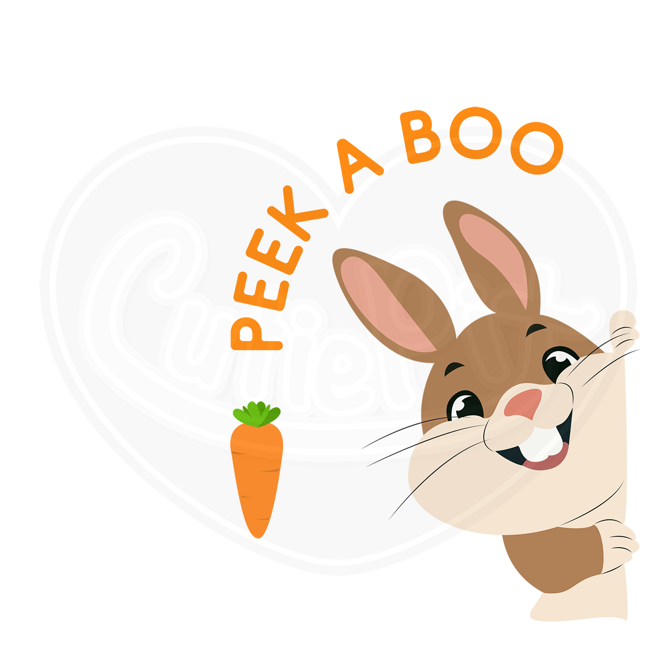 T-shirt DryBlend® - Coucou lapin