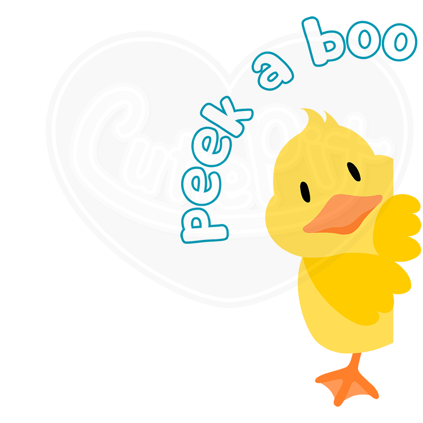 DryBlend® T-Shirt - Peek a boo ducky