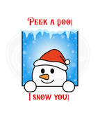 Youth classic tee - Peek a boo I snow you