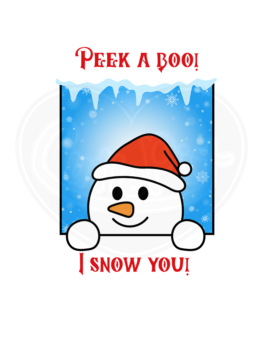 Youth classic tee - Peek a boo I snow you