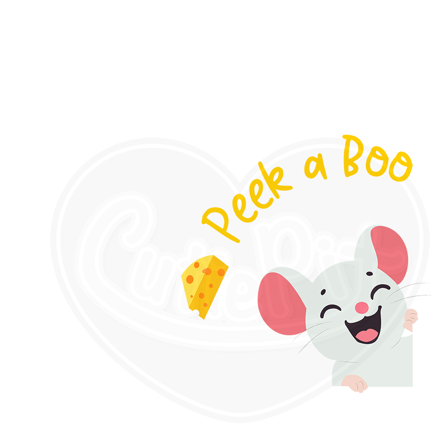 DryBlend® T-Shirt - Peek a boo mouse