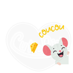 DryBlend® T-Shirt - Peek a boo mouse French