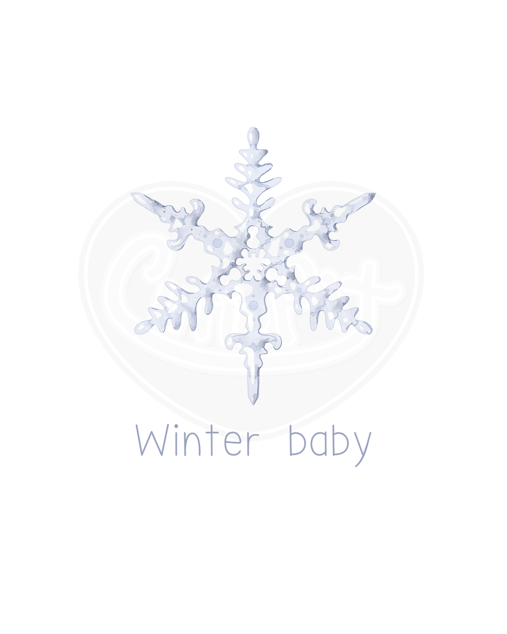 Infant bodysuit - Winter baby
