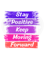 T-shirt DryBlend® - Rest positif continues ton rosé chemin