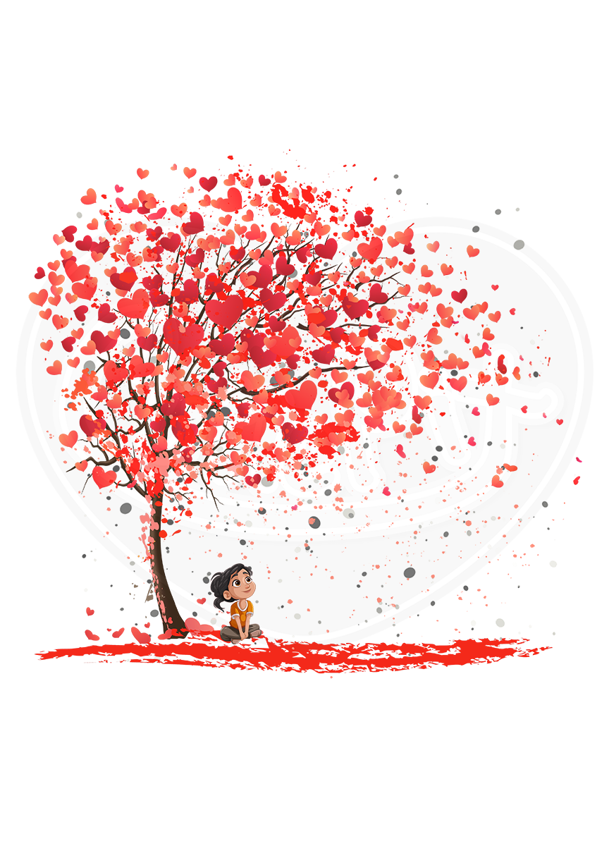 Infant bodysuit - Tree of hearts