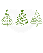 Youth classic tee - Winter trees green