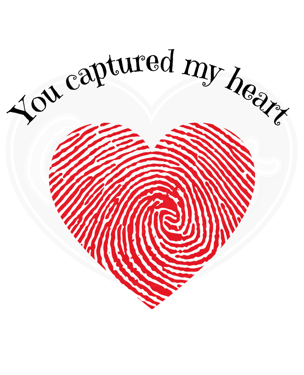 Youth classic tee - You captured my heart
