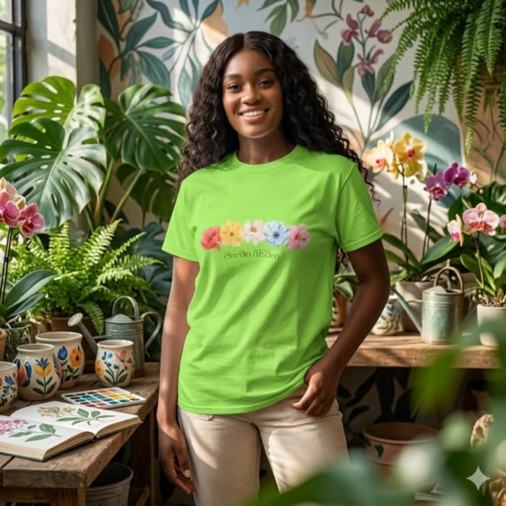DryBlend® T-Shirt - Garden of Eden French