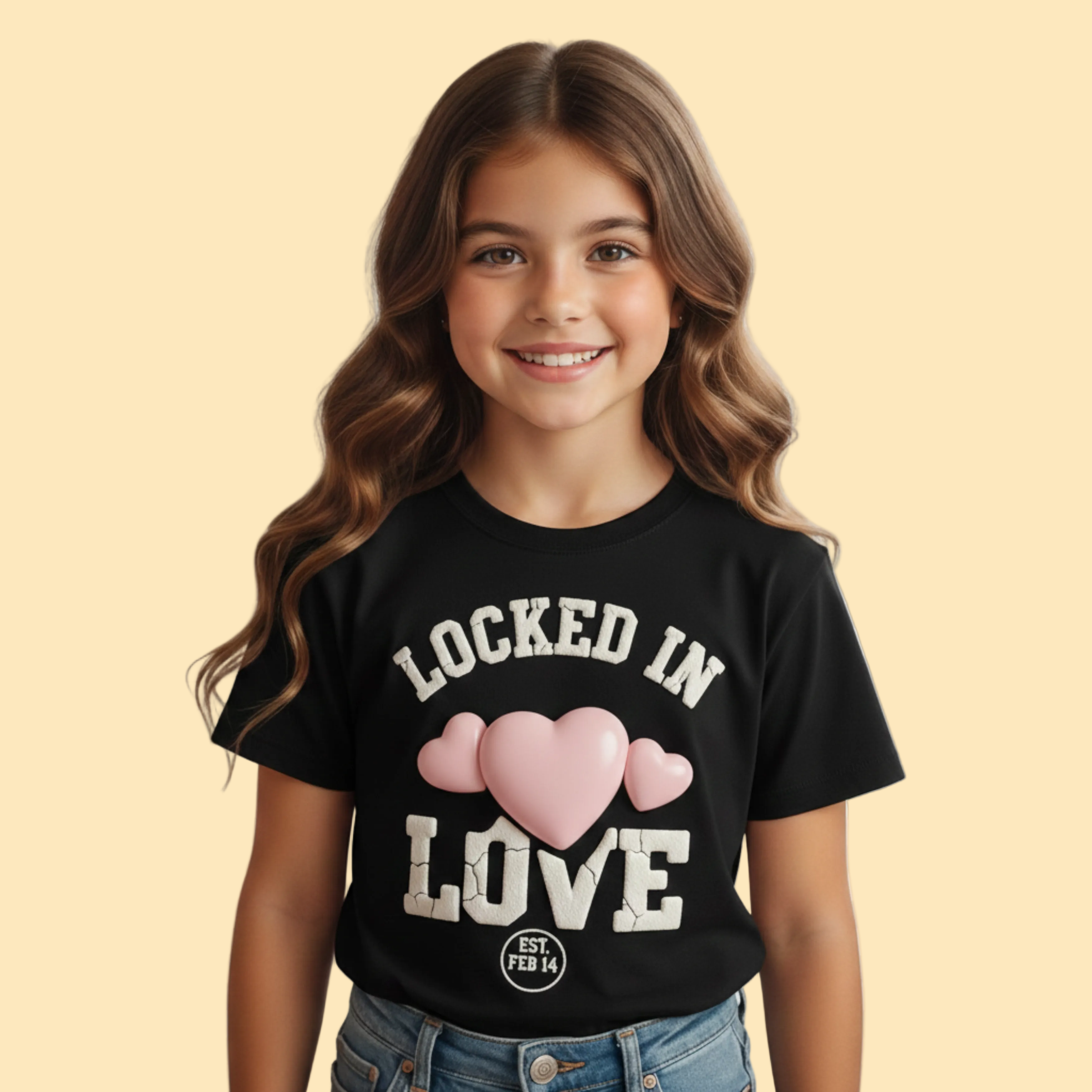 Youth classic tee - Locked in Love